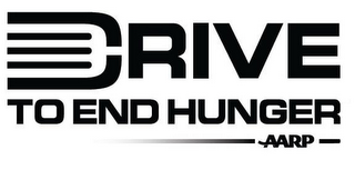 DRIVE TO END HUNGER AARP logo
