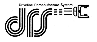 DRIVELINE REMANUFACTURE SYSTEM DRS logo