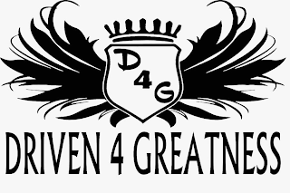 DRIVEN 4 GREATNESS logo
