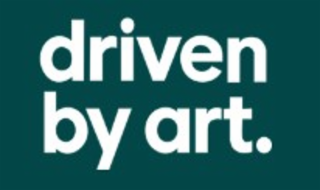 DRIVEN BY ART. logo