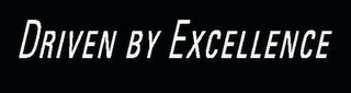 DRIVEN BY EXCELLENCE logo