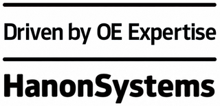 DRIVEN BY OE EXPERTISE HANONSYSTEMS