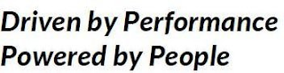 DRIVEN BY PERFORMANCE POWERED BY PEOPLE logo