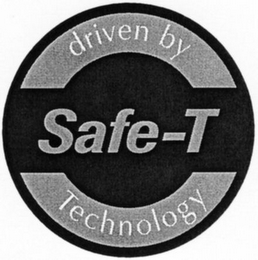 DRIVEN BY SAFE-T TECHNOLOGY logo