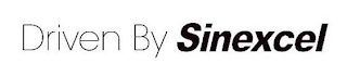 DRIVEN BY SINEXCEL logo