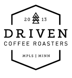DRIVEN COFFEE ROASTERS MPLS MINN 2013 logo