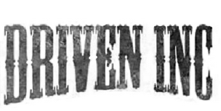DRIVEN INC logo