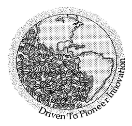 DRIVEN TO PIONEER INNOVATION logo