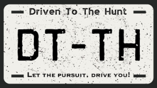 - DRIVEN TO THE HUNT -  DT - TH - LET THE PURSUIT DRIVE YOU! - logo