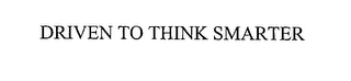 DRIVEN TO THINK SMARTER logo