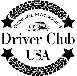 DRIVER CLUB USA GENUINE MOCASSINS logo