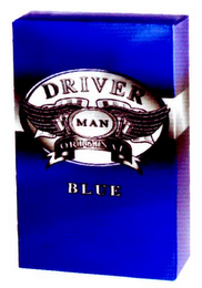 DRIVER MAN ORIGINAL BLUE logo