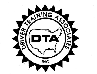 DRIVER TRAINING ASSOCIATES INC. DTA logo