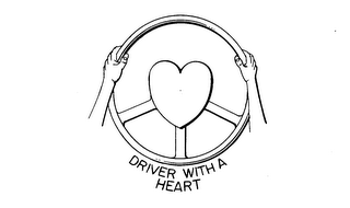 DRIVER WITH A HEART logo