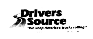 DRIVERS SOURCE "WE KEEP AMERICA'S TRUCKS ROLLING" logo