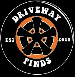 DRIVEWAY FINDS EST 2018 logo