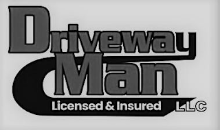 DRIVEWAY MAN LICENSED & INSURED LLC logo