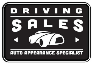 DRIVING SALES AUTO APPEARANCE SPECIALIST logo