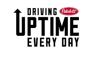 DRIVING UPTIME EVERY DAY PETERBILT logo