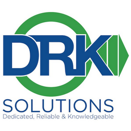 DRK SOLUTIONS DEDICATED, RELIABLE & KNOWLEDGEABLE logo
