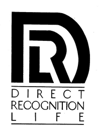 DRL DIRECT RECOGNITION LIFE logo
