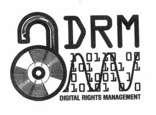 DRM DIGITAL RIGHTS MANAGEMENT logo
