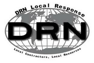 DRN DRN LOCAL RESPONSE LOCAL CONTRACTORS, LOCAL RESOURCES logo