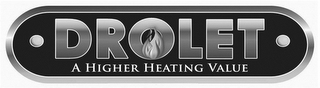 DROLET A HIGHER HEATING VALUE logo