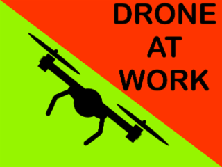 DRONE AT  WORK logo