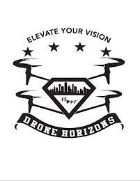 DRONE HORIZONS ELEVATE YOUR VISION logo