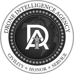DRONE INTELLIGENCE AGENCY DIA CIVILITY HONOR SERVICE logo