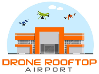 DRONE ROOFTOP AIRPORT logo