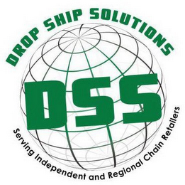 DROP SHIP SOLUTIONS DSS SERVING INDEPENDENT AND REGIONAL CHAIN RETAILERS logo