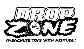 DROP ZONE PARACHUTE TOYS WITH ALTITUDE! logo