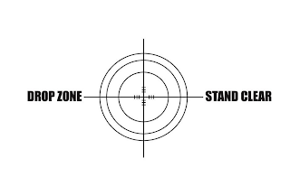 DROP ZONE STAND CLEAR logo