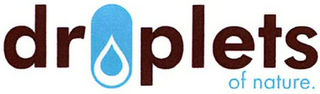 DROPLETS OF NATURE. logo