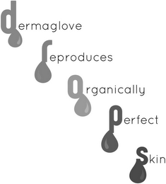 DROPS DERMAGLOVE REPRODUCES ORGANICALLYPERFECT SKIN logo