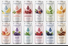 DROPS OF LIFE SPARKLING WATER logo
