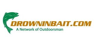 DROWNINBAIT.COM A NETWORK OF OUTDOORSMAN logo