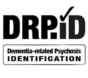 DRP.ID DEMENTIA-RELATED PSYCHOSIS IDENTIFICATION logo