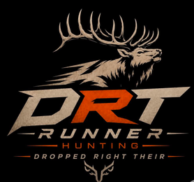 DRT RUNNER HUNTING DROPPED RIGHT THEIR logo