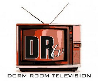DRTV DORM ROOM TELEVISION logo