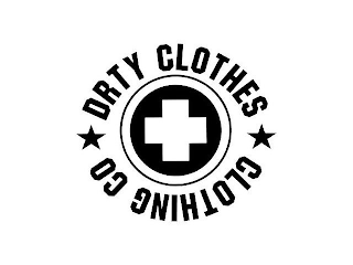 DRTY CLOTHES CLOTHING CO logo