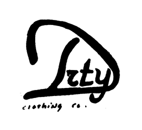 DRTY CLOTHING CO. logo