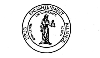 DRUG ENLIGHTENMENT ALLIANCE KNOWLEDGE CIRCUMSTANCE ACTION logo