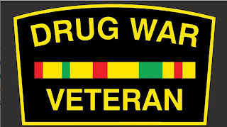 DRUG WAR VETERAN logo
