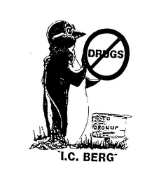DRUGS IC. BERG TO GROW UP logo