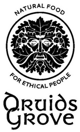 DRUIDS GROVE NATURAL FOOD FOR ETHICAL PEOPLE logo