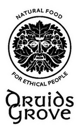 DRUIDS GROVE NATURAL FOOD FOR ETHICAL PEOPLE logo