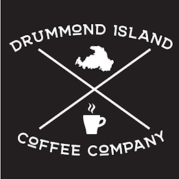 DRUMMOND ISLAND X COFFEE COMPANY logo